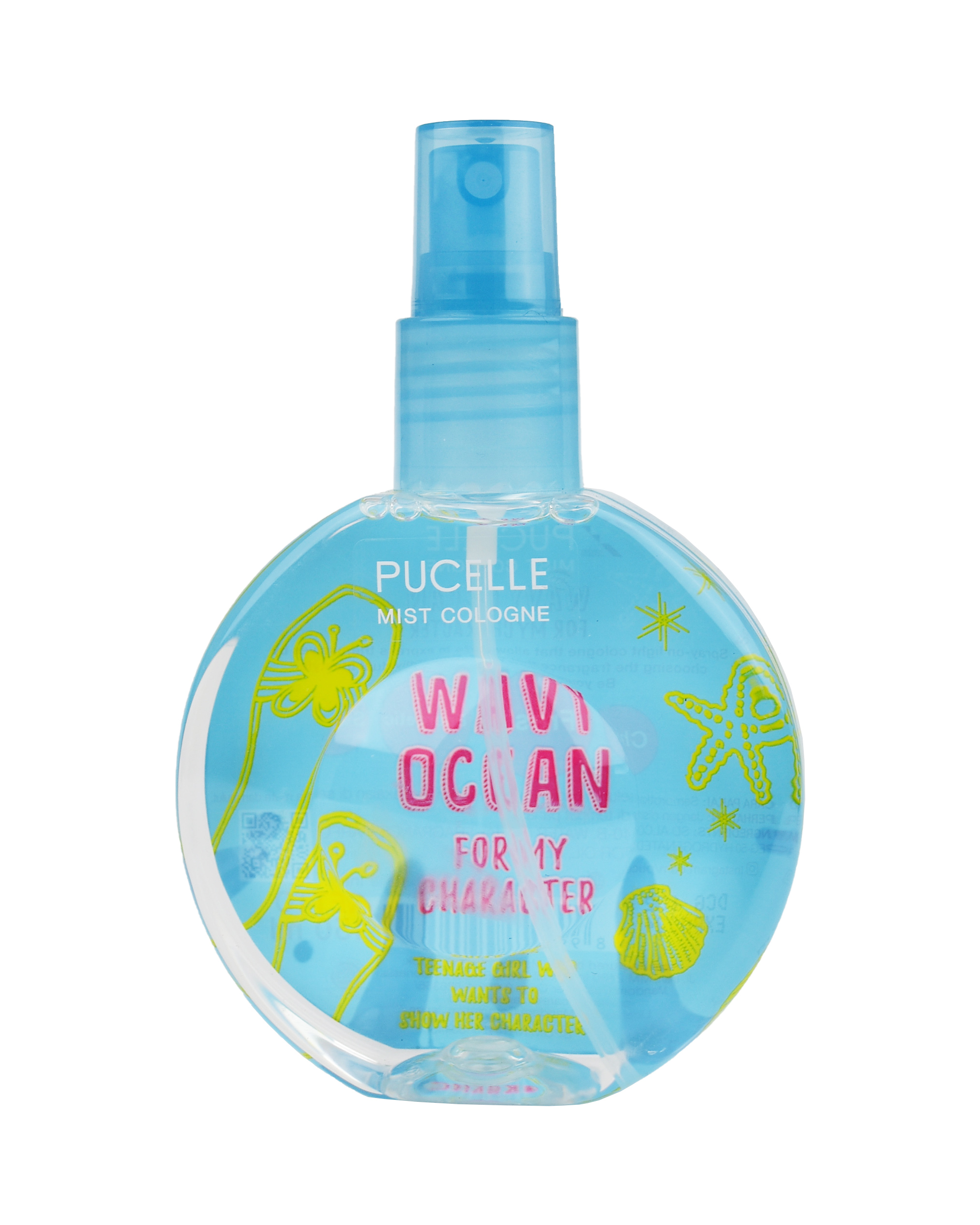 Pucelle Cologne Body Mist 150ml - Wavy Ocean